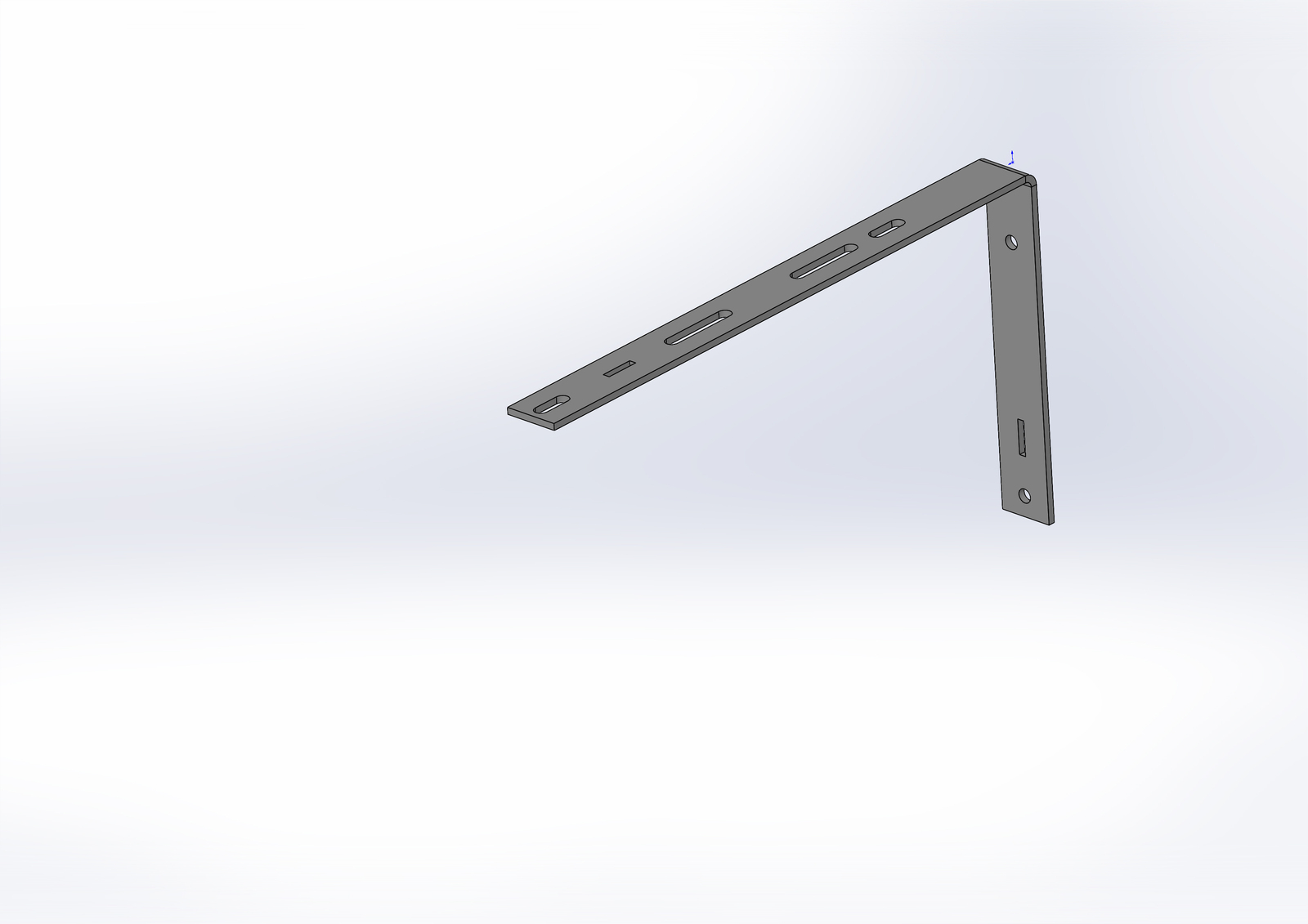 Bracket f/50. 100L Cont./2 angle -semi-finished products